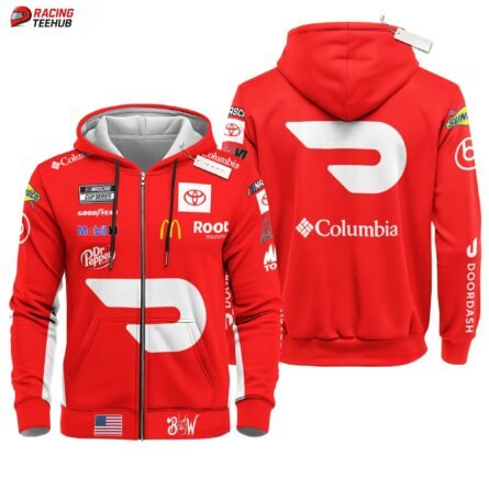 Alternative view of Bubba Wallace Racing Firesuit Costume 2021 Doordash Collection – 23xi Racing Nascar Racing Team