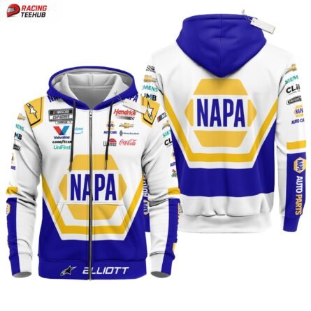 Alternative view of Chase Elliott Racing Suit Napa 9 Collection 2020 – Hendrick Motorsports Nascar Team