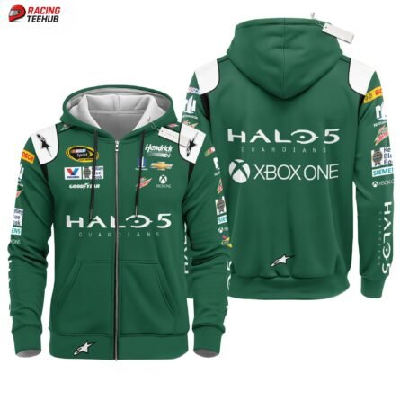 Alternative view of Dale Earnhardt Jr Racing Suit Halo 5 Guardians 2015 Collection – Hendrick Motorsports Nascar Team