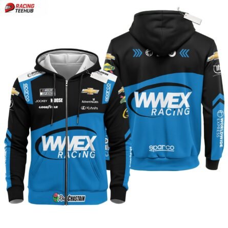 Alternative view of Ross Chastain Racing Firesuit Costume 2023 Collection – Trackhouse Racing Nascar Racing Team