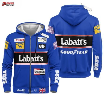 Alternative view of Damon Hill Racing Suit Canon 1993 Collection – Williams Renault F1 Team