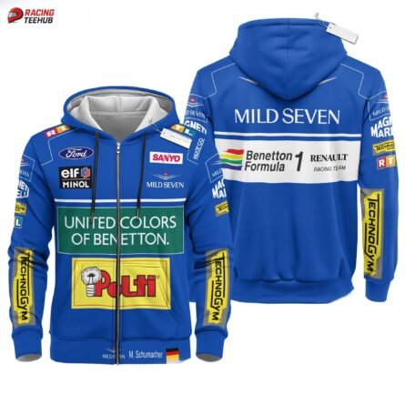 Alternative view of Michael Schumacher Racing Suit 1994 Mild Seven Collection – Benetton F1 Team